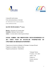 Social gaming : Une redéfinition so...