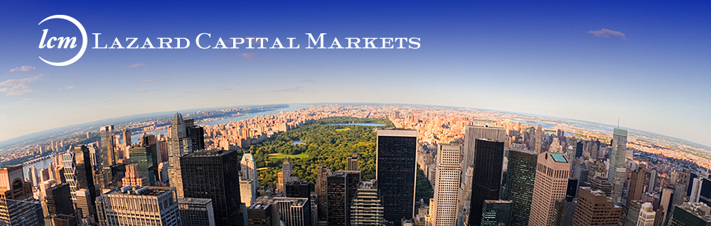 Logo du cabinet d'étude Lazard Capital Markets