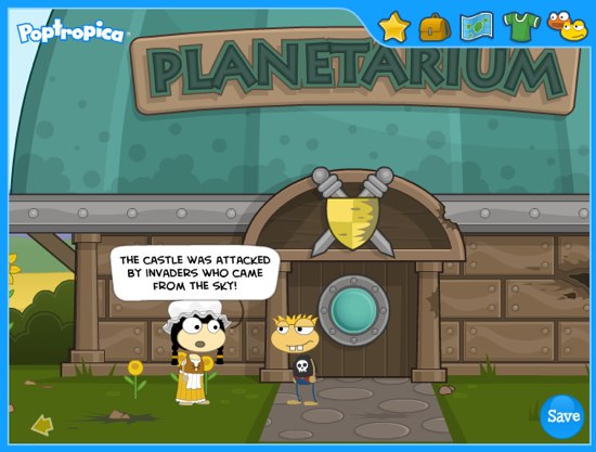 L'univers de Poptropica