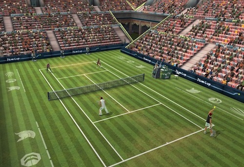 Le tennis en double sur Empire of Sports