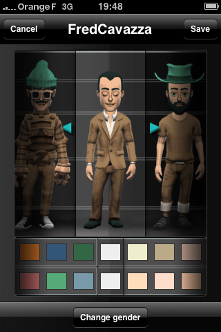 La gestion des avatars dans Bobba
