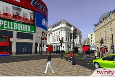Voyage virtuel à Londres avec Twinity