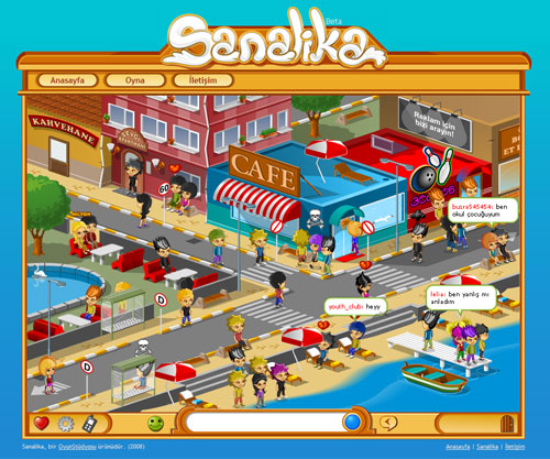 L'interface de Sanalika