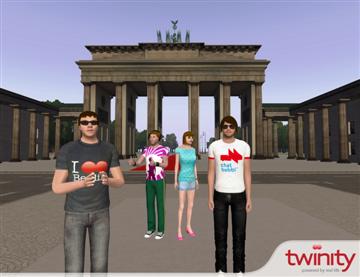 Berlin d'ajoud'hui (et d'hier ?) dans Twinity