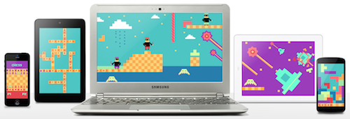 Illustration des Play Game Services de Google