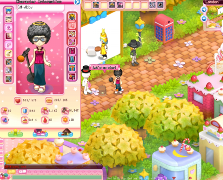La version européenne d'Hello Kitty Online
